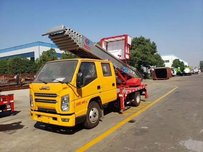 兰考附近云梯车出租 砂石搬运